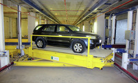 automated parking system using NORD gear motors