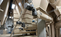 NORD gear units installed on a grain mill