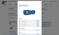 Erstellung CAD-Vorschau im myNORD Kunden-Portal