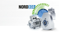 Produkte mit Zahnradmuster_NORD ECO DuoDrive mit IE3 Motor