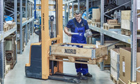 NORD parts picker choosing gear unit components