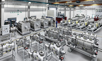NORD drive solutions used for mixing process machinery