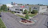 NORD Drivesystems exterior building in Brampton, Ontario