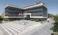 NORD Drivesystems exterior building in Bargteheide, Germany